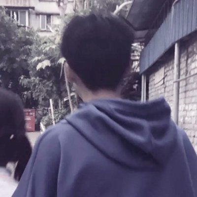 黑色頭像微信情侶2