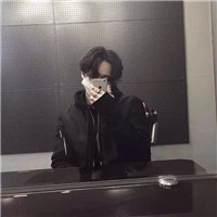 黑色頭像微信情侶10