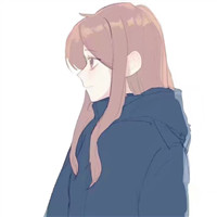 戴帽子插畫黑白頭像8