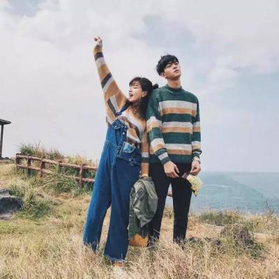 一男一女兄弟頭像卡通6