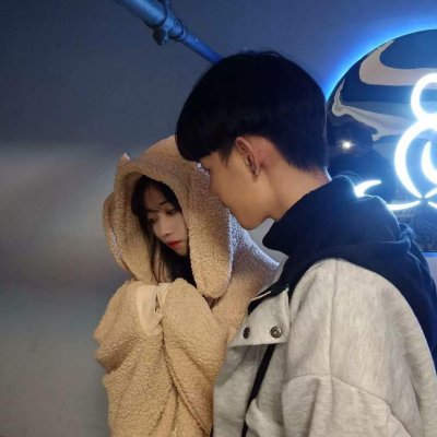 qq頭像情侶親吻唯美1