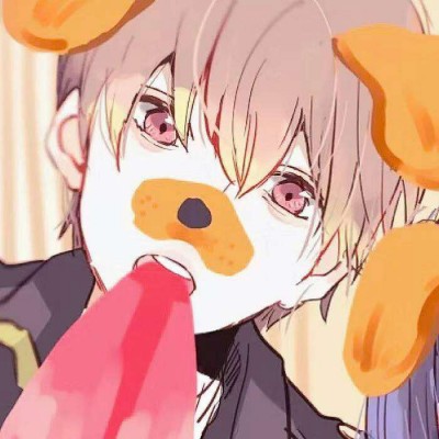 元歌頭像黑色系動漫11