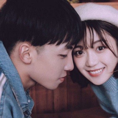 一男一女兄弟頭像卡通5